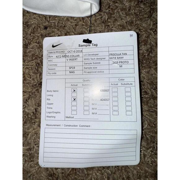 Nike Men’s Chelsea Crest Training Football Polo Jersey Sample - Picture 11 of 11